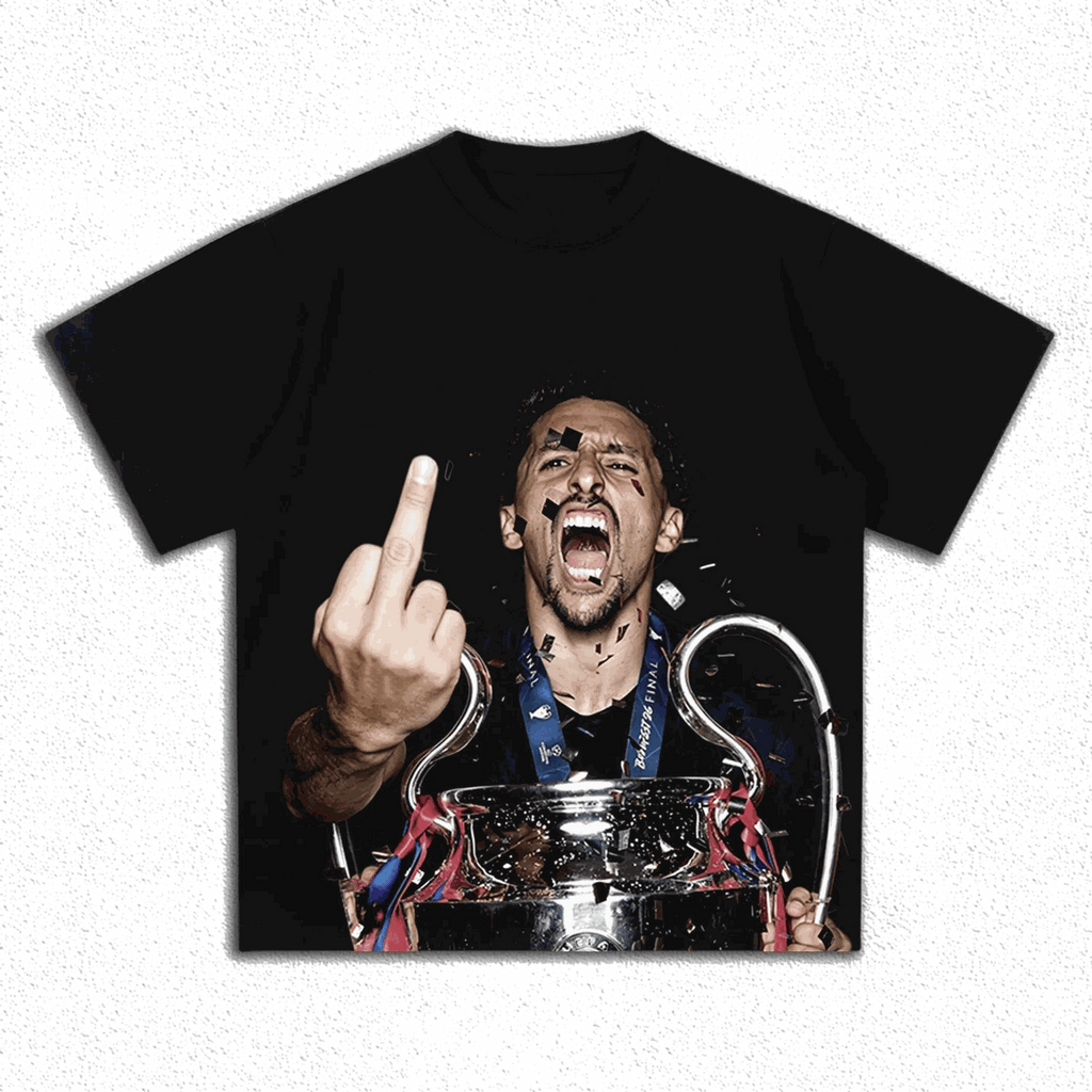 Lucas Hernández PSG Champions League 2026 Fan Celebration T-Shirt