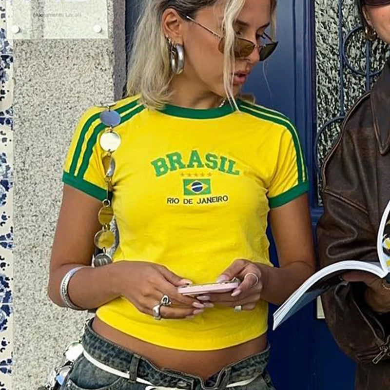Brasil Crop Top – Women's