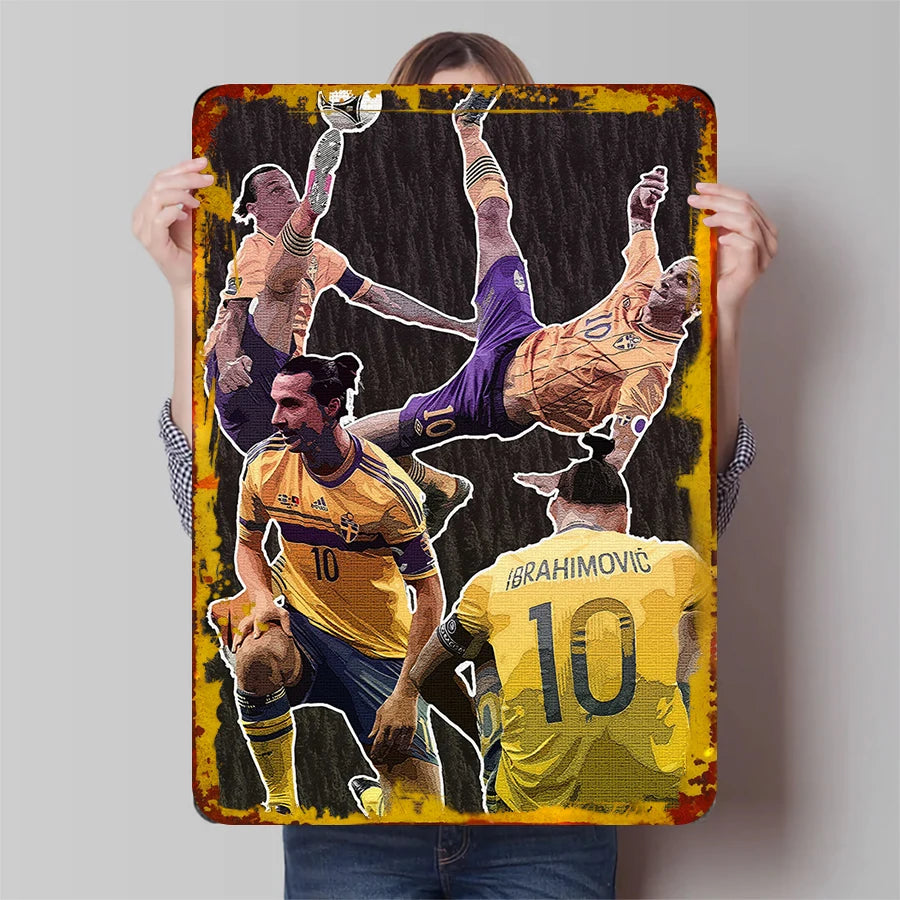 Zlatan Ibrahimović Icon Poster