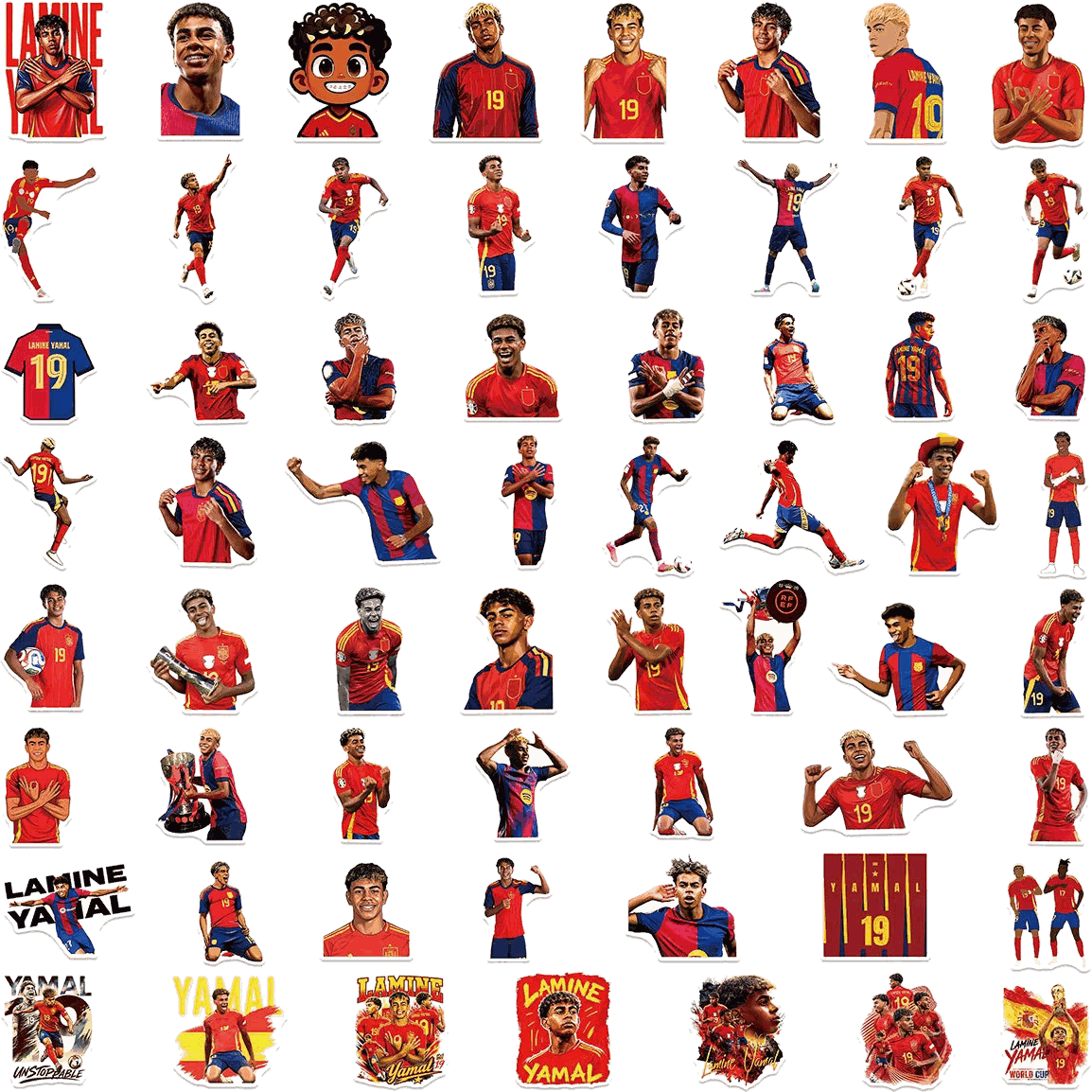 Football Stars Sticker Pack