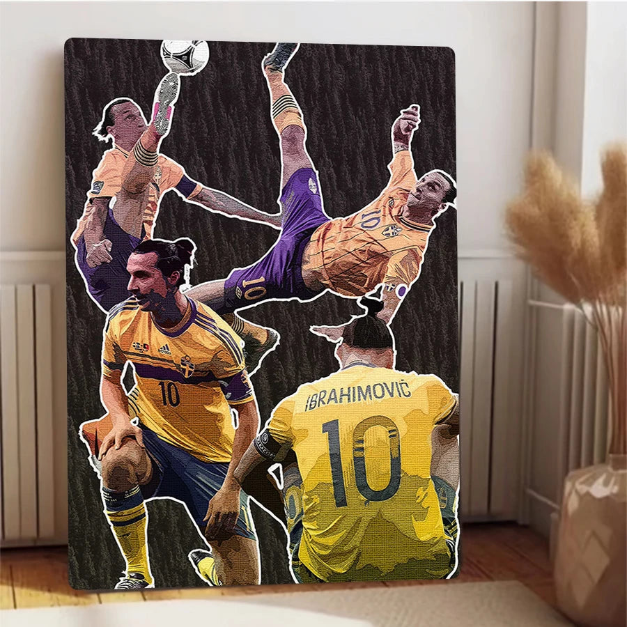 Zlatan Ibrahimović Icon Poster
