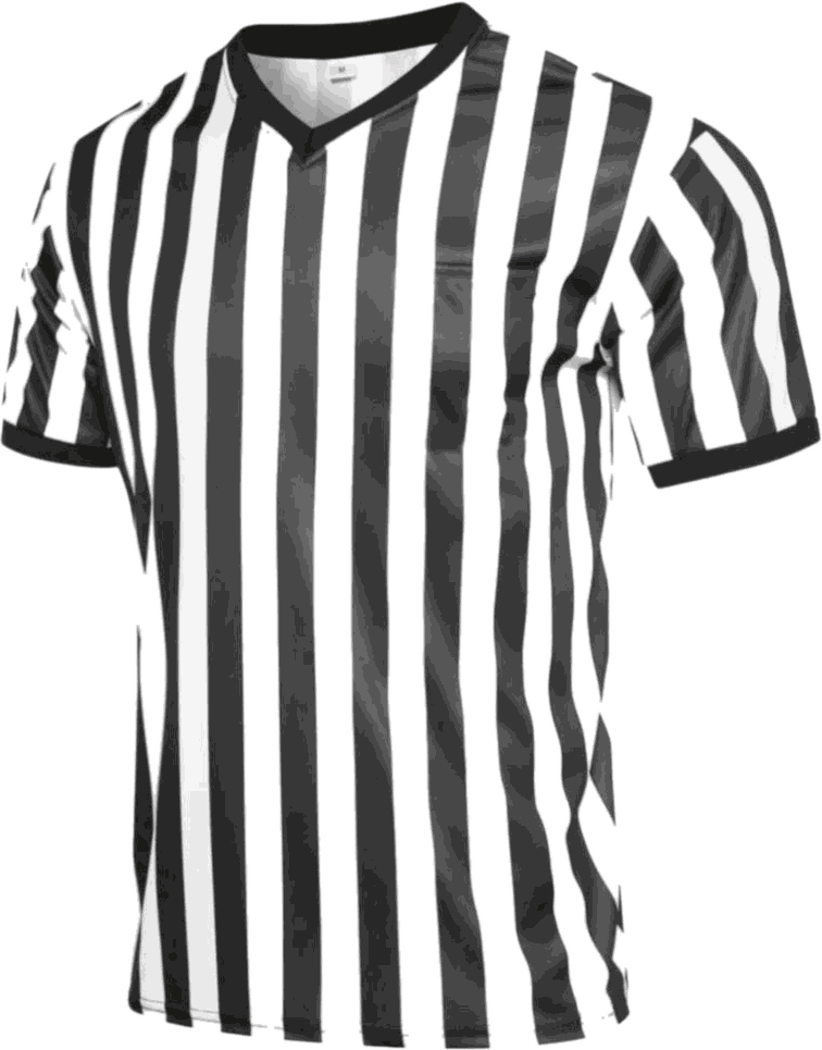 Black & White Referee Shirt