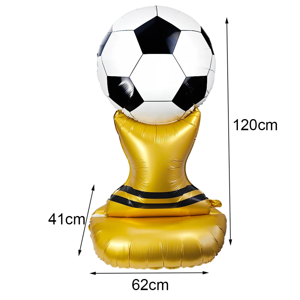 Football Party Decoration Set – Balloons, Tablecloths, Straws & Party Bags