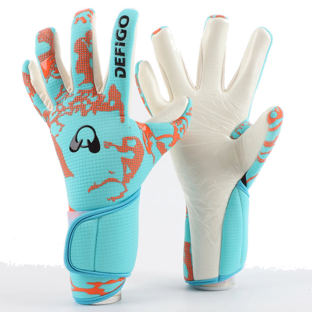Professional Goalkeeper Gloves – Multi-Colour Latex Grip