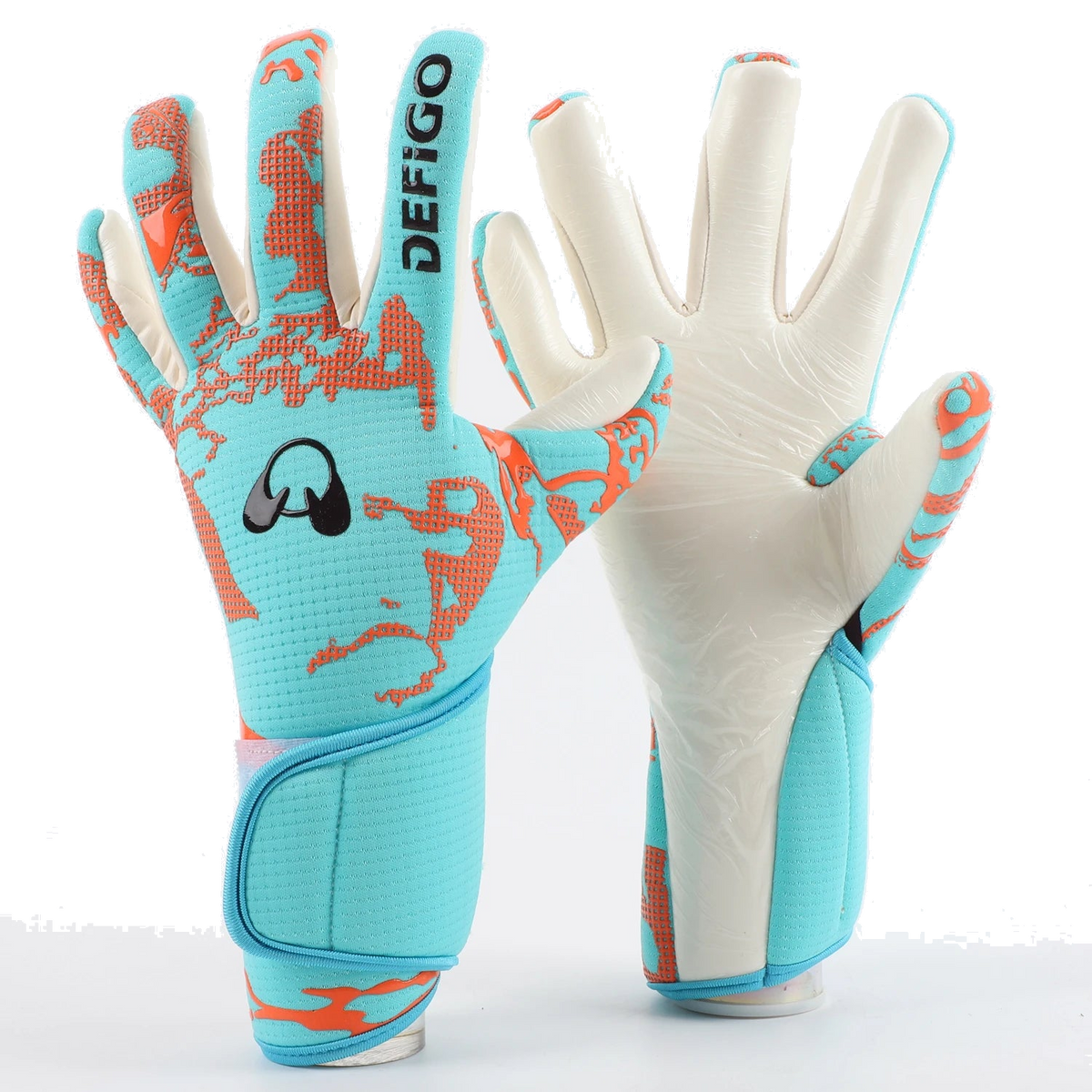 Professional Goalkeeper Gloves – Multi-Colour Latex Grip