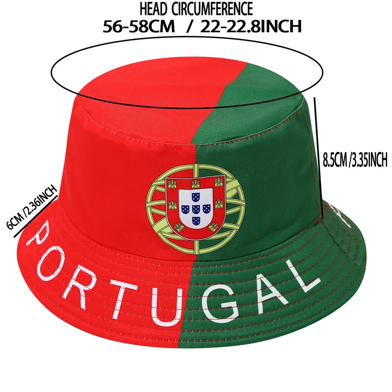 International Football Nations Flag Hat