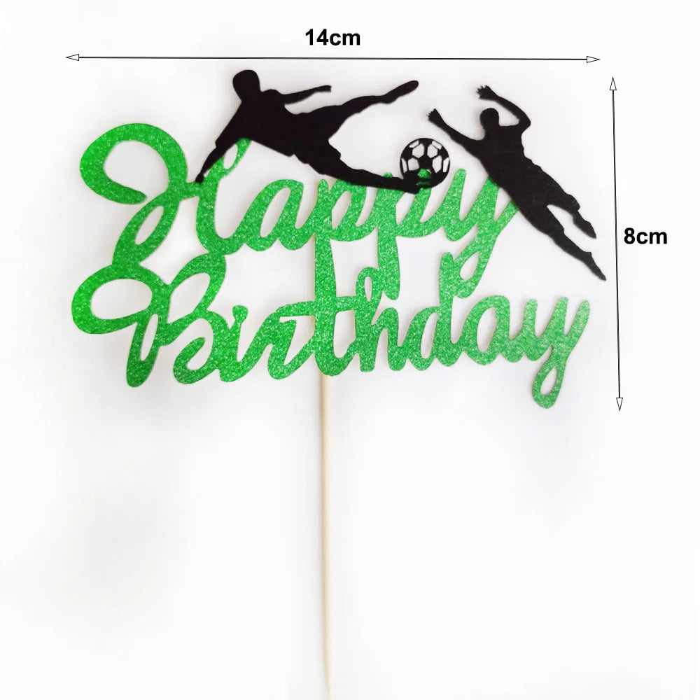 Football Party Decoration Set – Balloons, Tablecloths, Straws & Party Bags