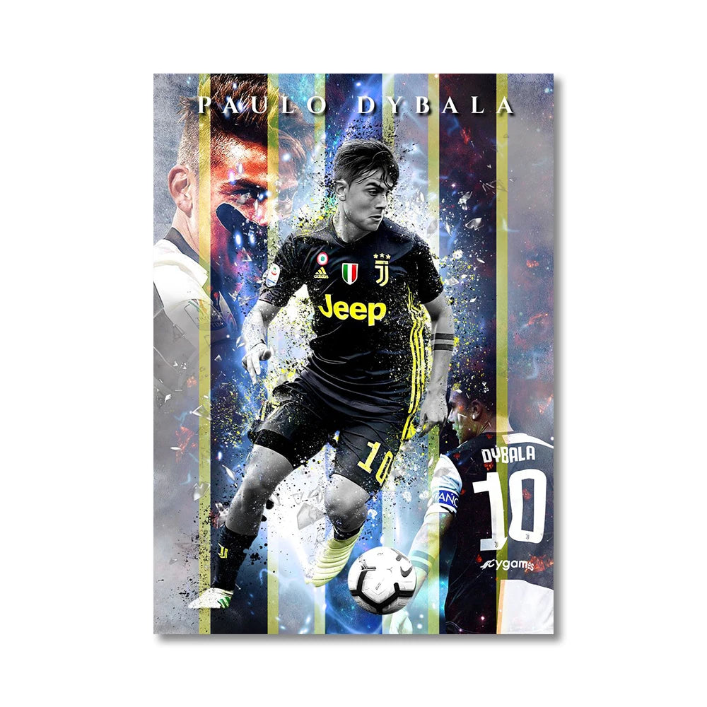 Zlatan Ibrahimović & Luka Modrić Poster
