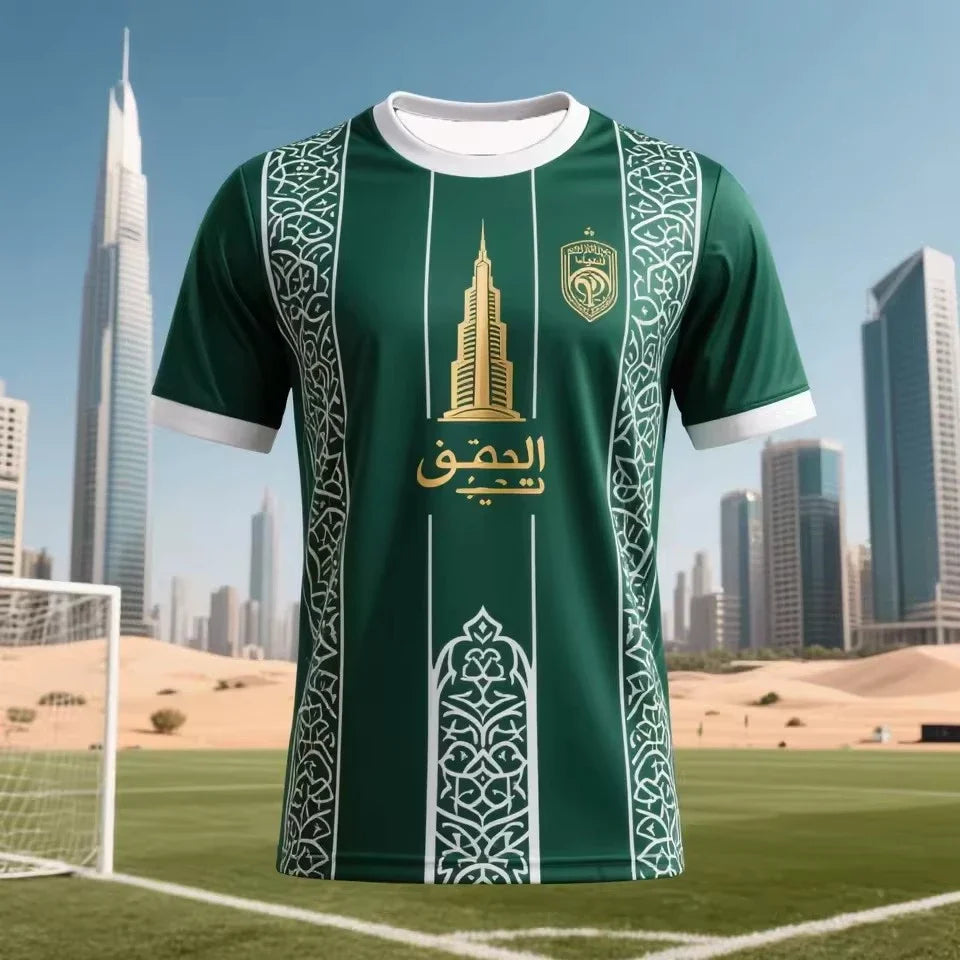 Saudi Arabia Flag Football T-Shirt