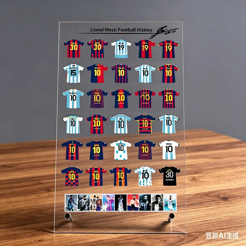 Football Collectible Jersey Display