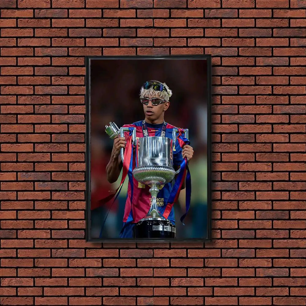 Lamine Yamal & Harry Kane Poster
