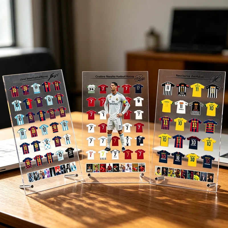 Football Collectible Jersey Display