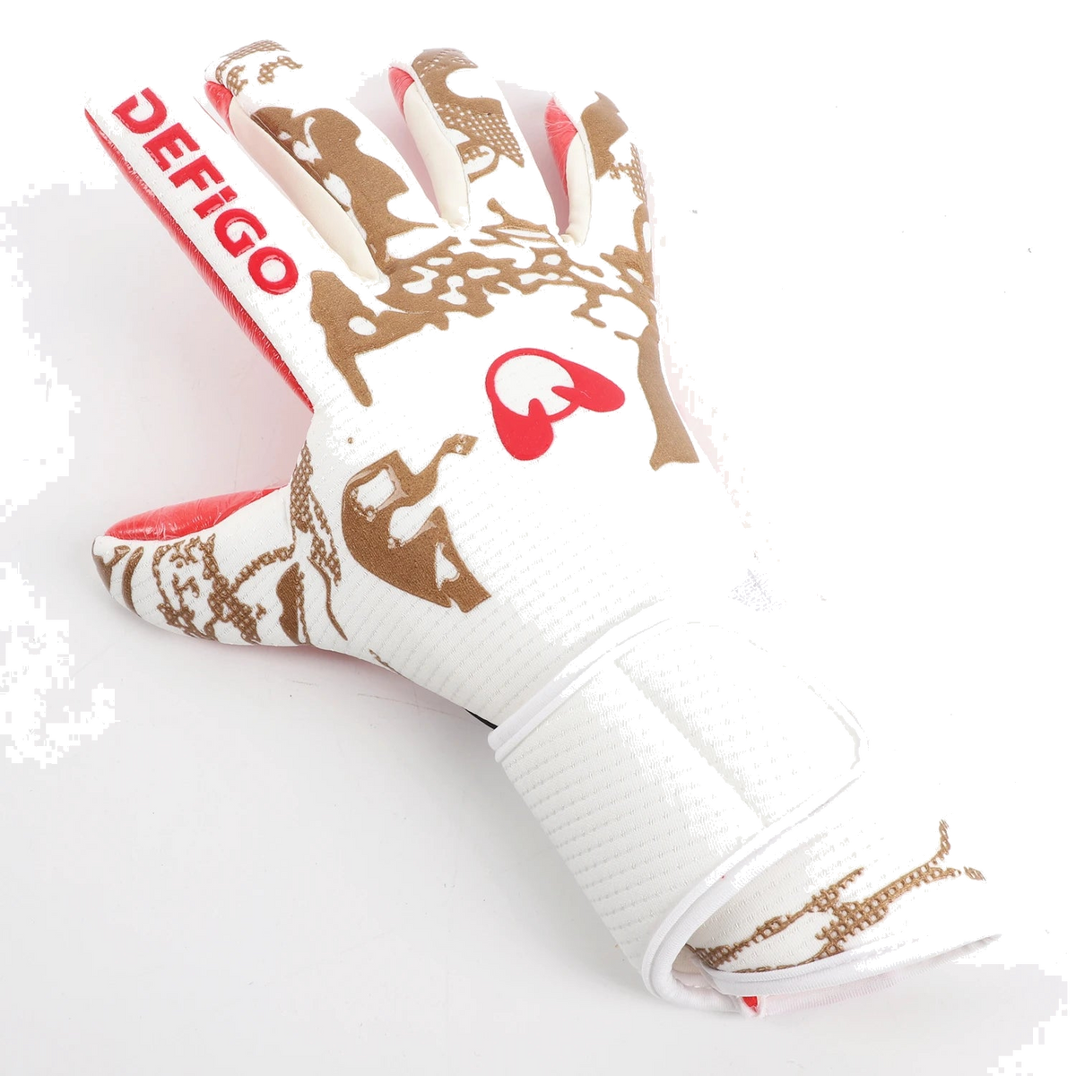 Professional Goalkeeper Gloves – Multi-Colour Latex Grip