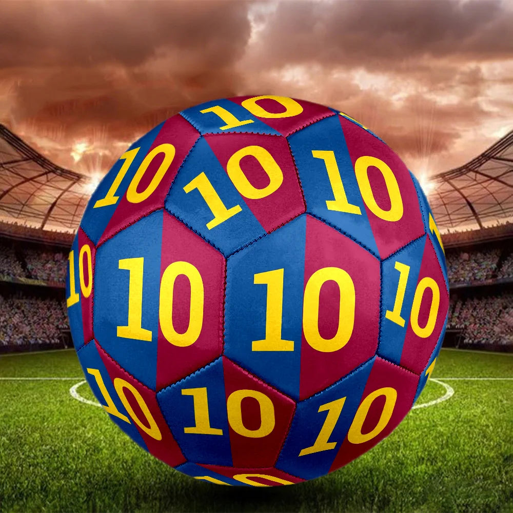 Messi No. 10 Barcelona Football