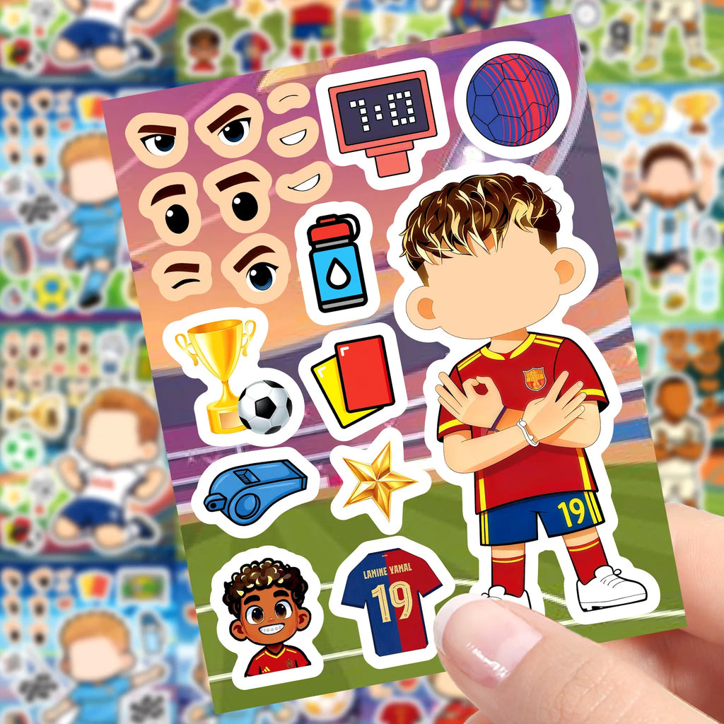 Football Player Sticker Pack