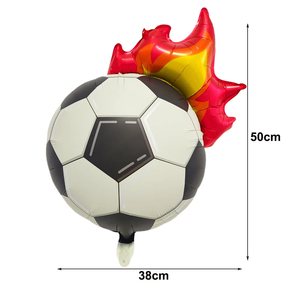 Giant Standing Football Trophy Foil Balloon – Champions Cup Party Decoration (UAE)