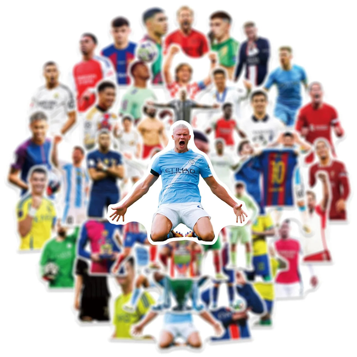 Football Legends Sticker Pack – Players, Teams & Football Icons