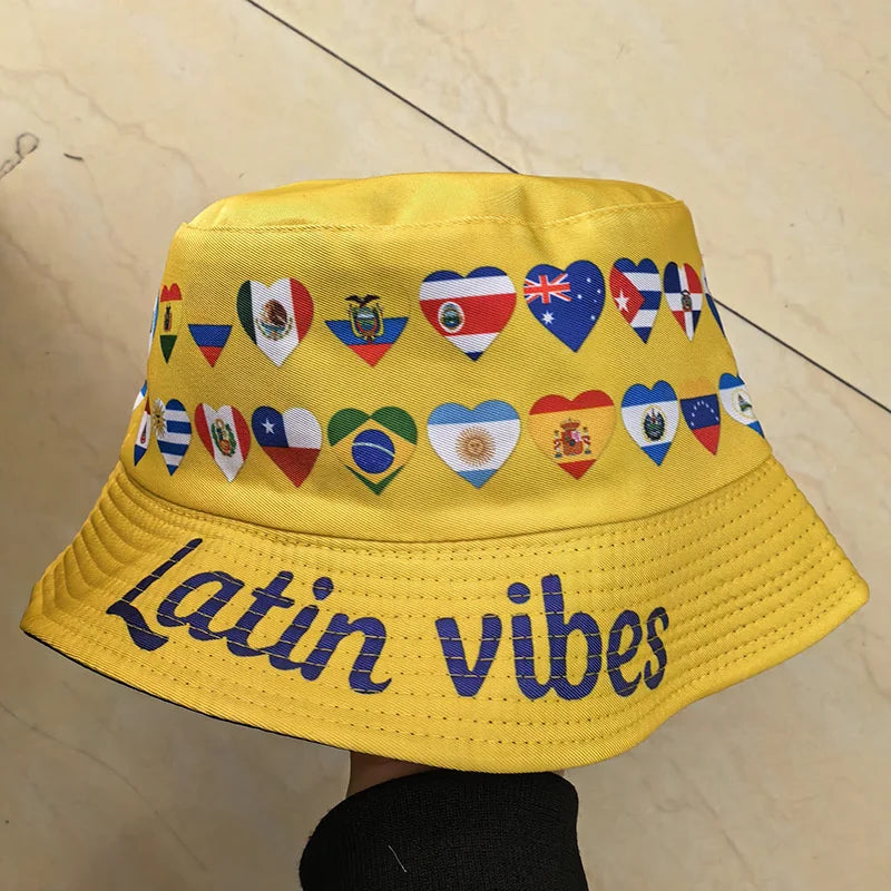 International Football Nations Flag Hat