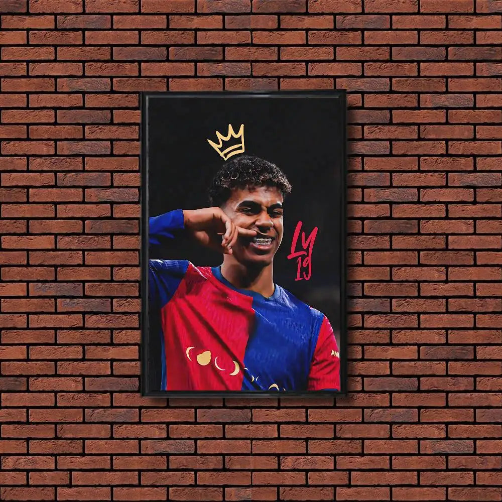 Lamine Yamal & Harry Kane Poster