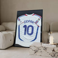Zidane CLASSIC FRAMED JERSEY — 60 × 90 CM